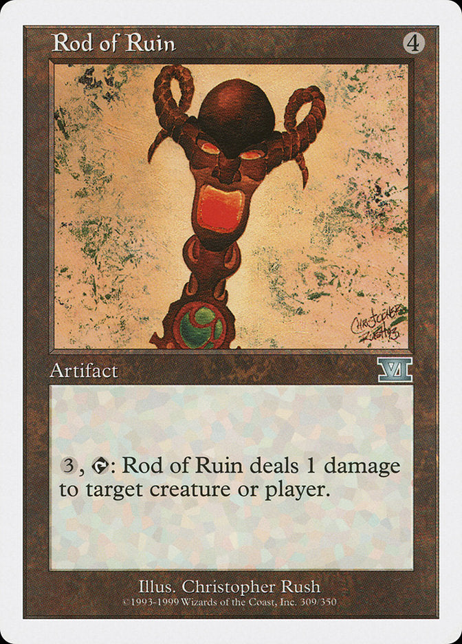 Rod of Ruin [Classic Sixth Edition] | I Want That Stuff Brandon