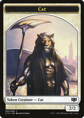 Angel // Cat Double-Sided Token [Commander 2014 Tokens] | I Want That Stuff Brandon