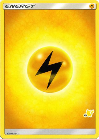 Lightning Energy (Pikachu Stamp #43) [Battle Academy 2020] | I Want That Stuff Brandon