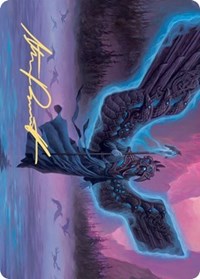 Mistwalker Art Card (Gold-Stamped Signature) [Kaldheim Art Series] | I Want That Stuff Brandon