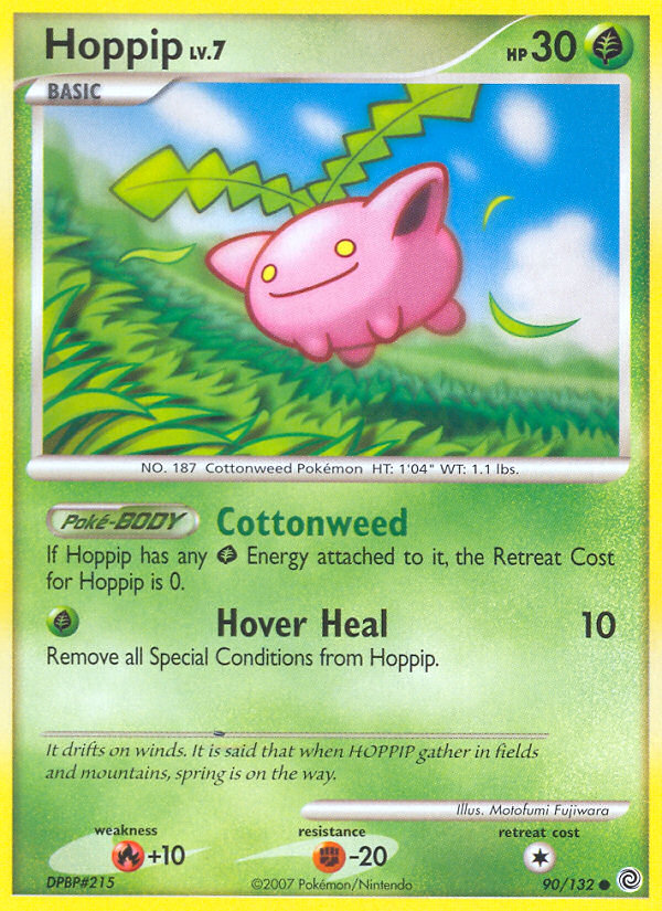 Hoppip (90/132) [Diamond & Pearl: Secret Wonders] | I Want That Stuff Brandon