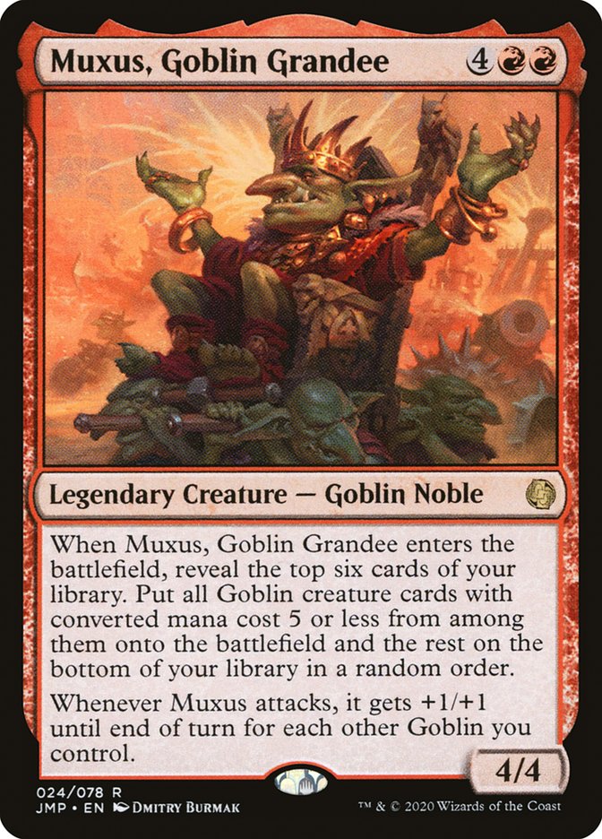 Muxus, Goblin Grandee [Jumpstart] | I Want That Stuff Brandon