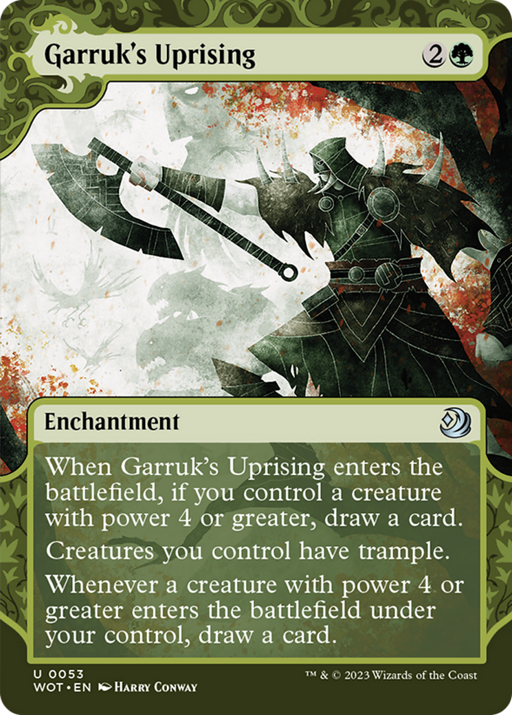 Garruk's Uprising [Wilds of Eldraine: Enchanting Tales] | I Want That Stuff Brandon