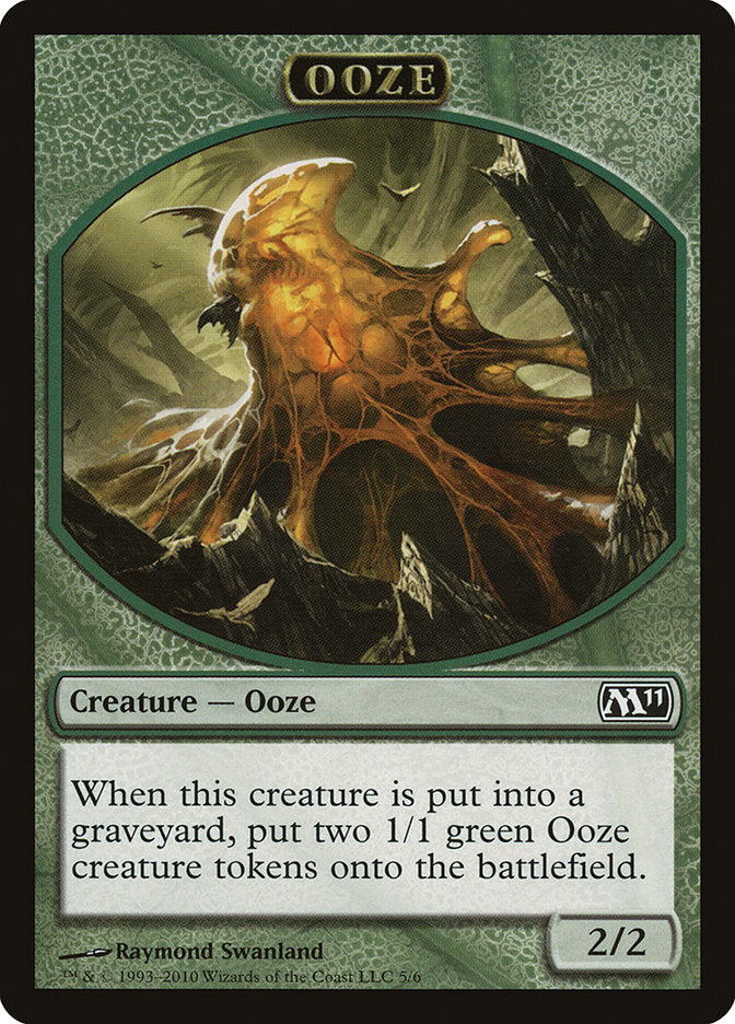 Ooze Token (5/6) [Magic 2011 Tokens] | I Want That Stuff Brandon