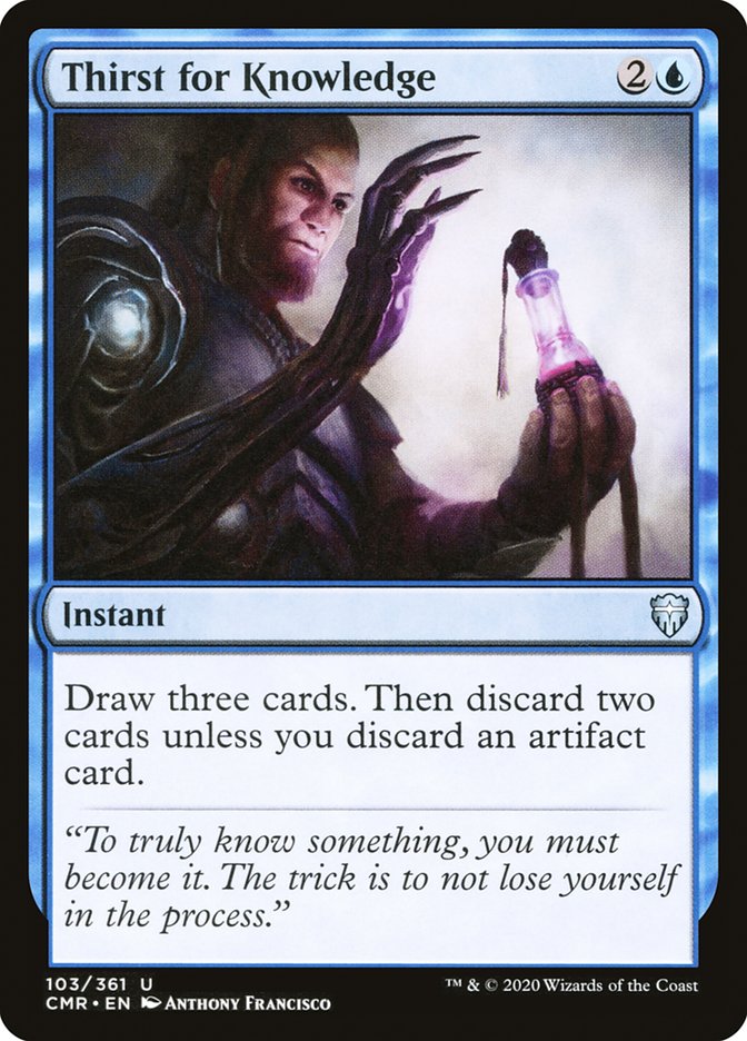Thirst for Knowledge [Commander Legends] | I Want That Stuff Brandon