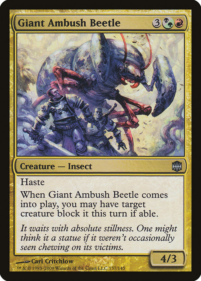 Giant Ambush Beetle [Alara Reborn] | I Want That Stuff Brandon