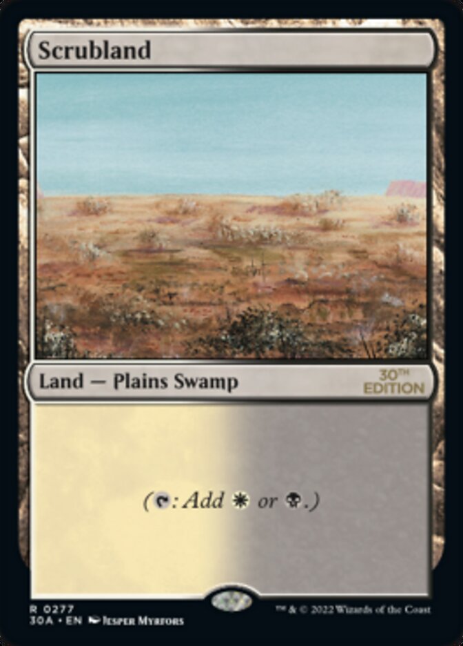 Scrubland [30th Anniversary Edition] | I Want That Stuff Brandon