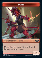 Devil // Citizen Double-Sided Token [Streets of New Capenna Tokens] | I Want That Stuff Brandon