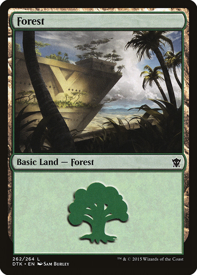 Forest (262) [Dragons of Tarkir] | I Want That Stuff Brandon