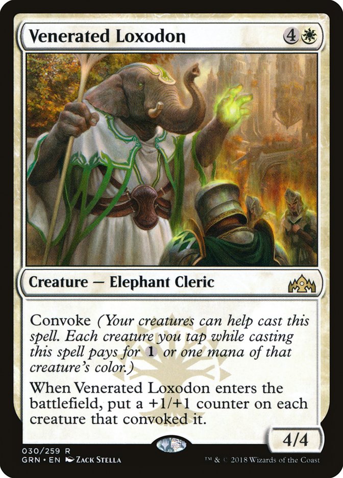 Venerated Loxodon [Guilds of Ravnica] | I Want That Stuff Brandon