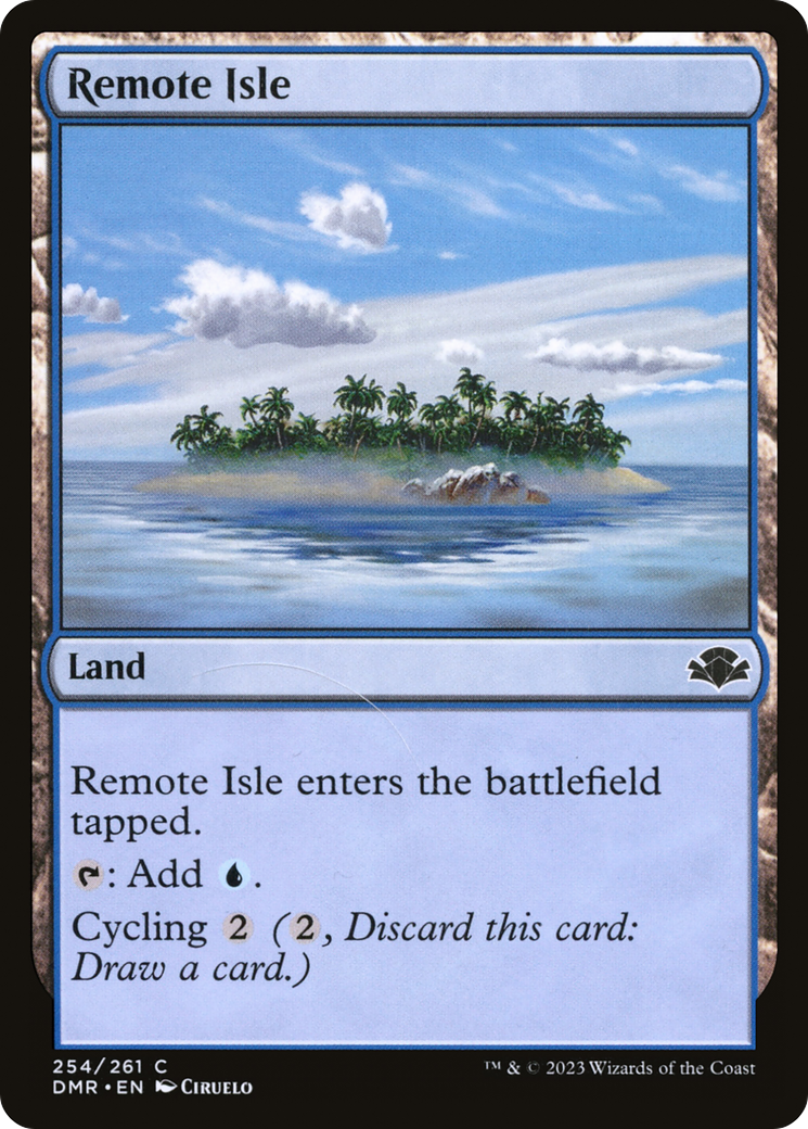 Remote Isle [Dominaria Remastered] | I Want That Stuff Brandon