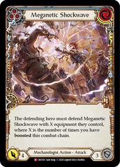 Meganetic Shockwave [CRU103] 1st Edition Normal | I Want That Stuff Brandon