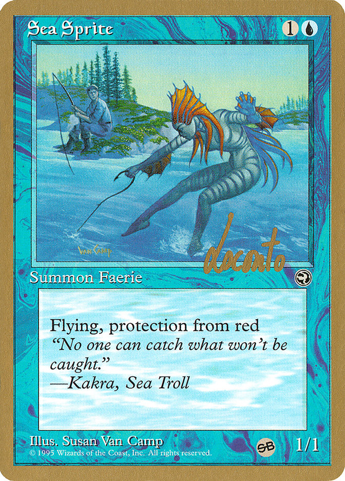 Sea Sprite (Michael Loconto) (SB) [Pro Tour Collector Set] | I Want That Stuff Brandon