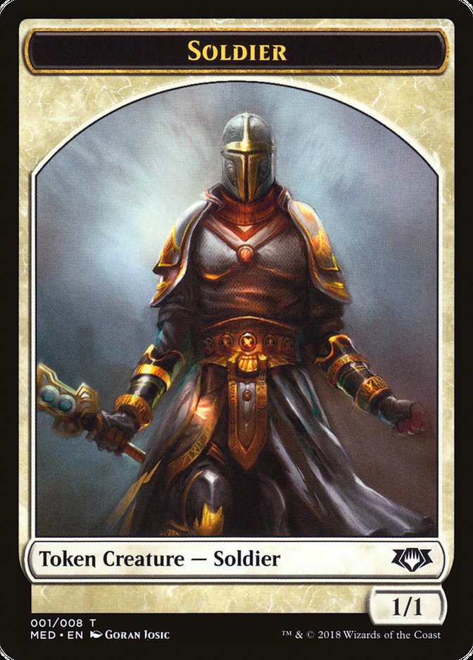 Soldier Token [Mythic Edition Tokens] | I Want That Stuff Brandon