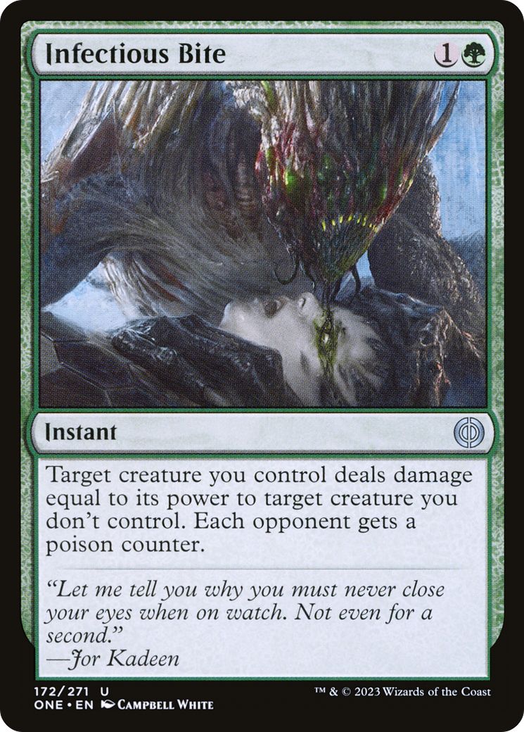 Infectious Bite [Phyrexia: All Will Be One] | I Want That Stuff Brandon