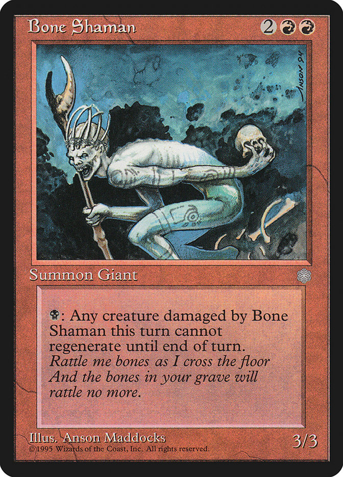 Bone Shaman [Ice Age] | I Want That Stuff Brandon