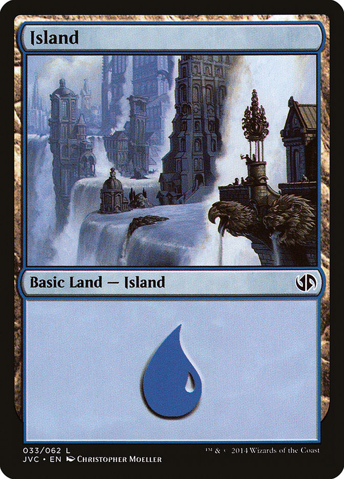 Island (33) [Duel Decks Anthology] | I Want That Stuff Brandon