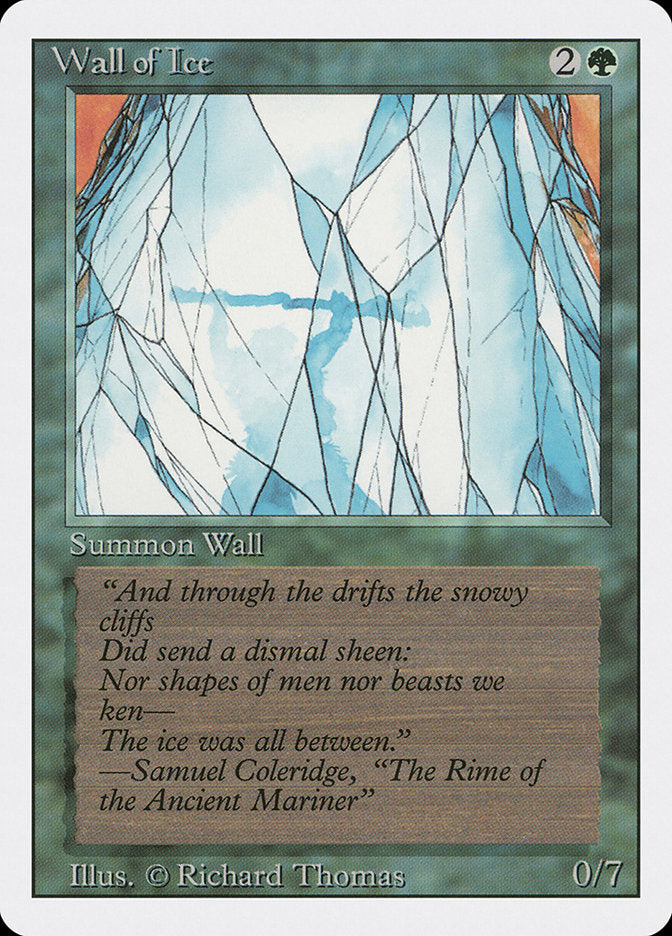 Wall of Ice [Revised Edition] | I Want That Stuff Brandon