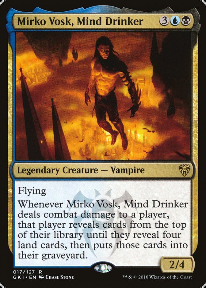 Mirko Vosk, Mind Drinker [Guilds of Ravnica Guild Kit] | I Want That Stuff Brandon