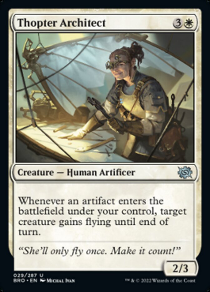 Thopter Architect [The Brothers' War] | I Want That Stuff Brandon