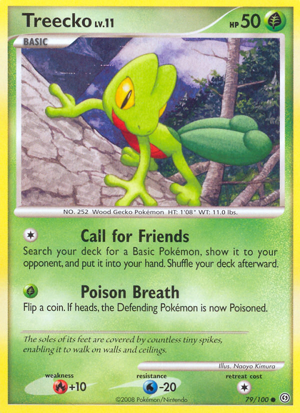 Treecko (79/100) [Diamond & Pearl: Stormfront] | I Want That Stuff Brandon