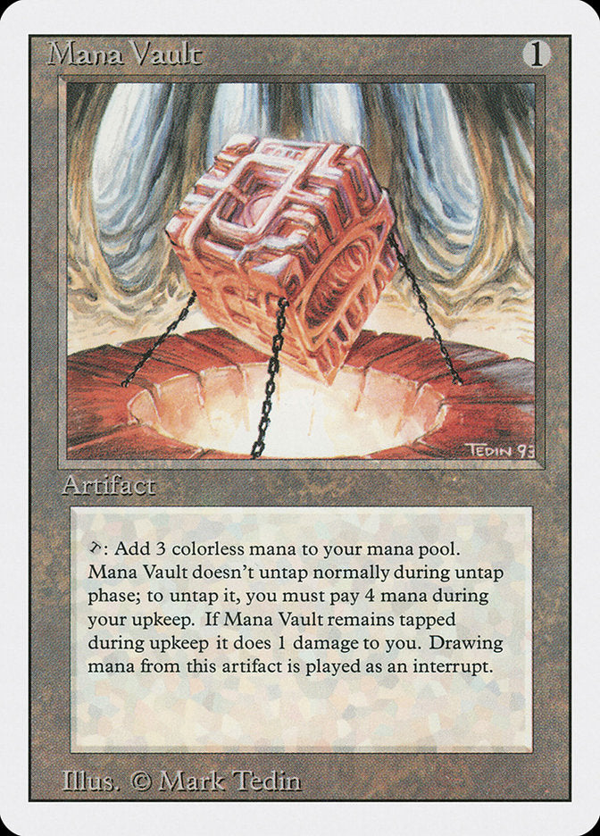 Mana Vault [Revised Edition] | I Want That Stuff Brandon