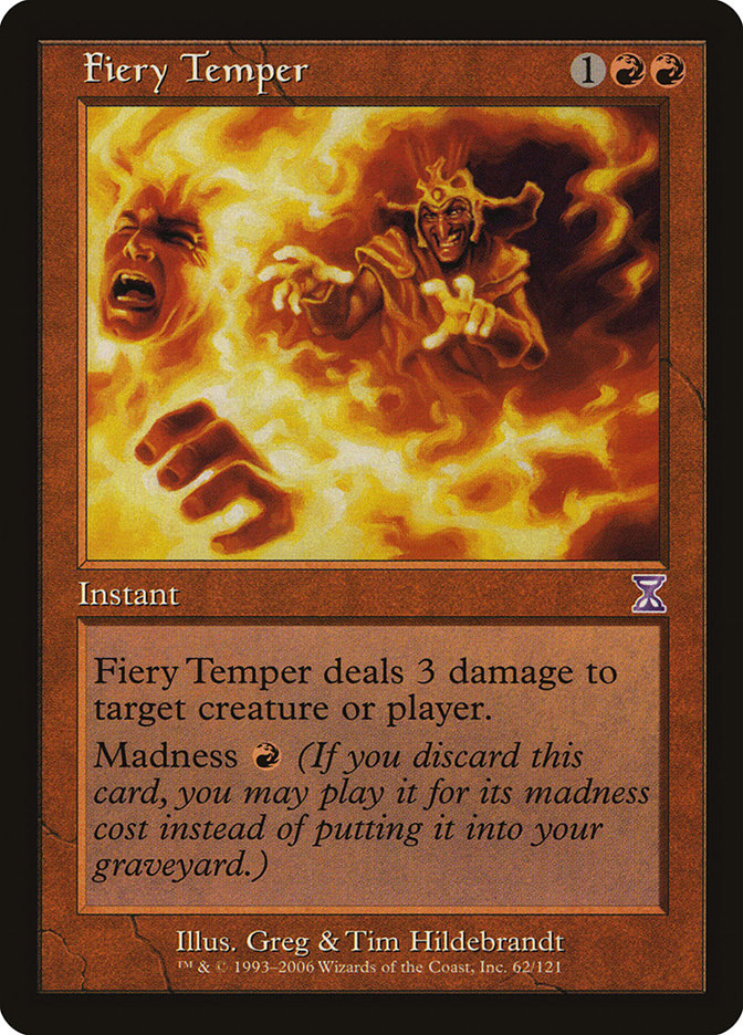Fiery Temper [Time Spiral Timeshifted] | I Want That Stuff Brandon