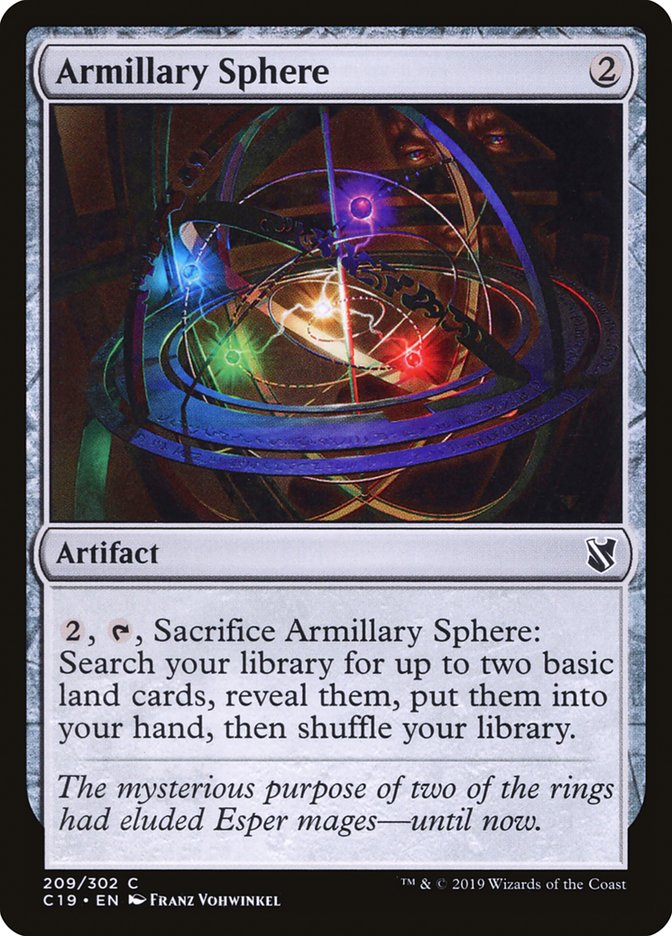 Armillary Sphere [Commander 2019] | I Want That Stuff Brandon