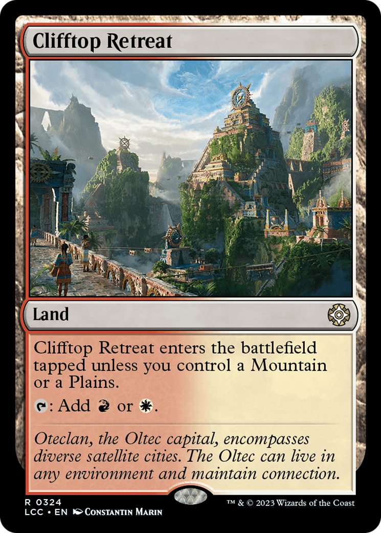 Clifftop Retreat [The Lost Caverns of Ixalan Commander] | I Want That Stuff Brandon