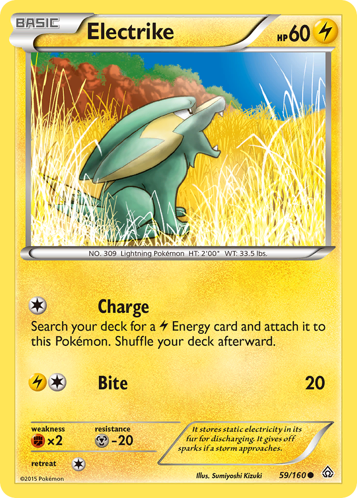 Electrike (59/160) [XY: Primal Clash] | I Want That Stuff Brandon