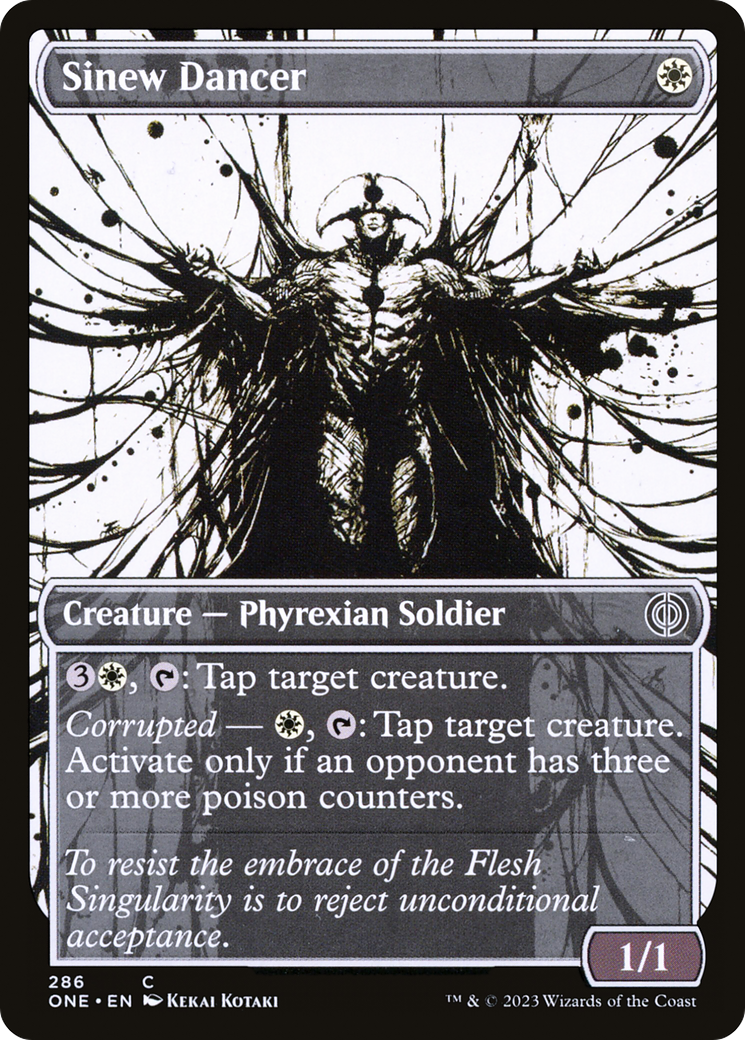 Sinew Dancer (Showcase Ichor) [Phyrexia: All Will Be One] | I Want That Stuff Brandon