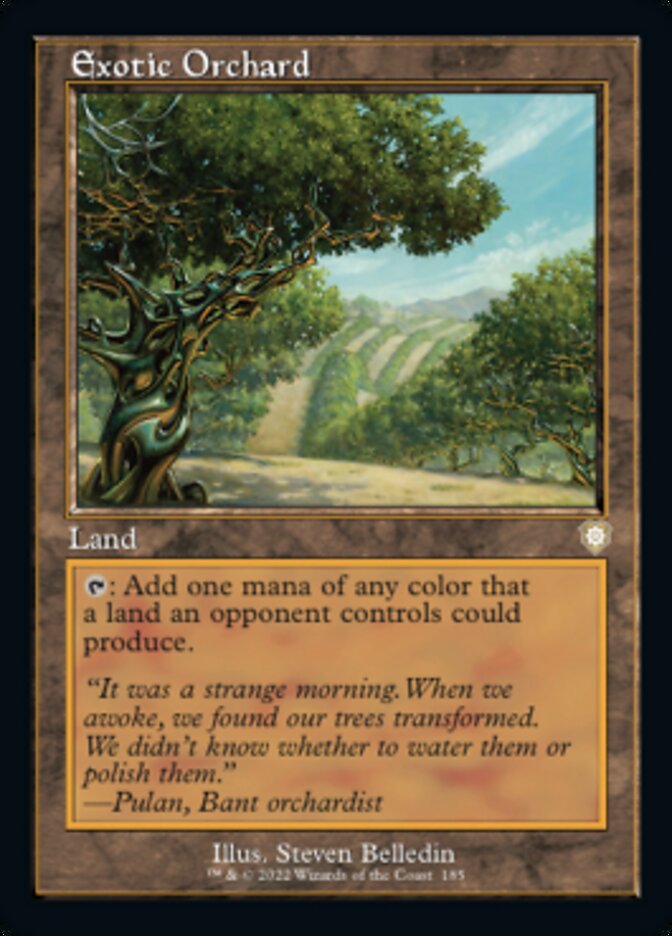 Exotic Orchard (Retro) [The Brothers' War Commander] | I Want That Stuff Brandon