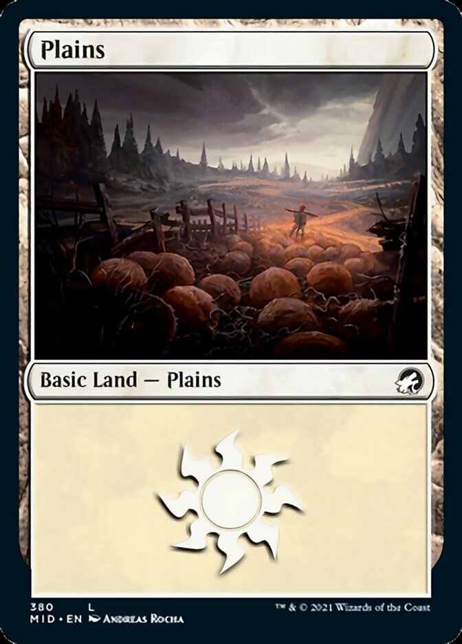 Plains (380) [Innistrad: Midnight Hunt] | I Want That Stuff Brandon