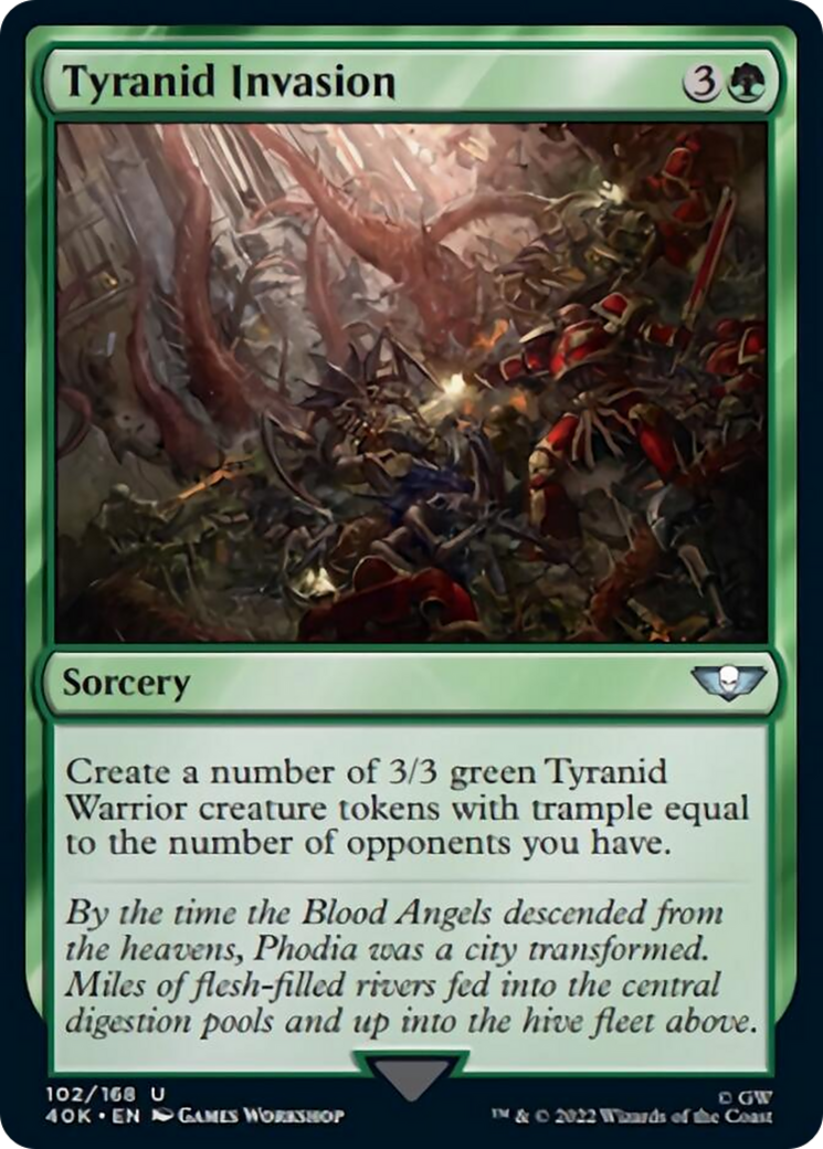 Tyranid Invasion (Surge Foil) [Warhammer 40,000] | I Want That Stuff Brandon