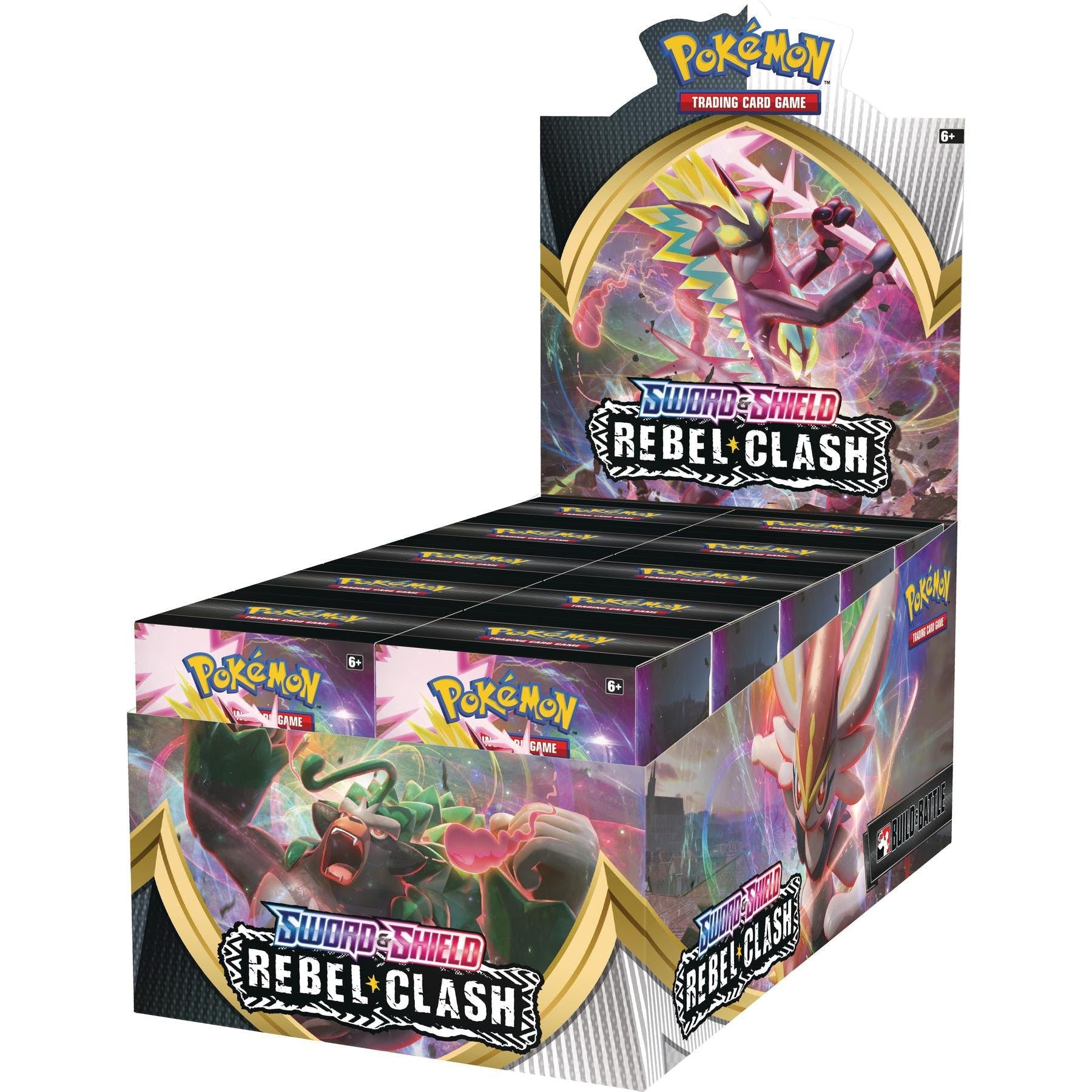 Sword & Shield: Rebel Clash - Build & Battle Display | I Want That Stuff Brandon
