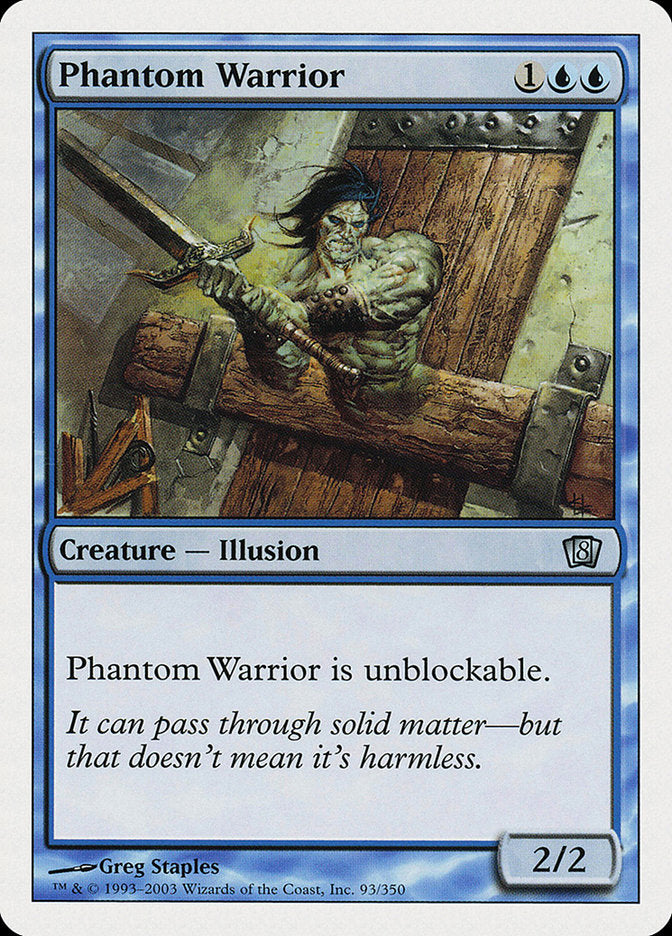 Phantom Warrior [Eighth Edition] | I Want That Stuff Brandon