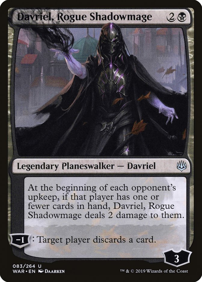 Davriel, Rogue Shadowmage [War of the Spark] | I Want That Stuff Brandon