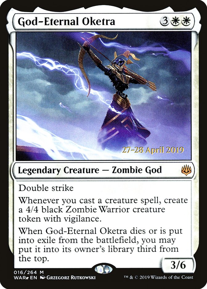 God-Eternal Oketra [War of the Spark Prerelease Promos] | I Want That Stuff Brandon