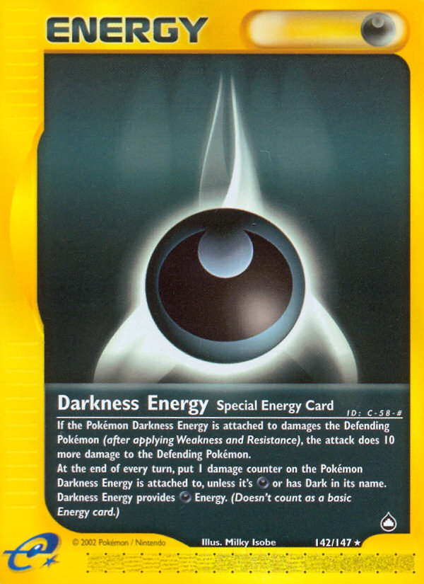 Darkness Energy (142/147) [Aquapolis] | I Want That Stuff Brandon