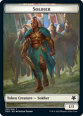 Soldier // Drake Double-Sided Token [Game Night: Free-for-All Tokens] | I Want That Stuff Brandon