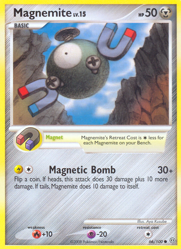 Magnemite (66/100) [Diamond & Pearl: Stormfront] | I Want That Stuff Brandon