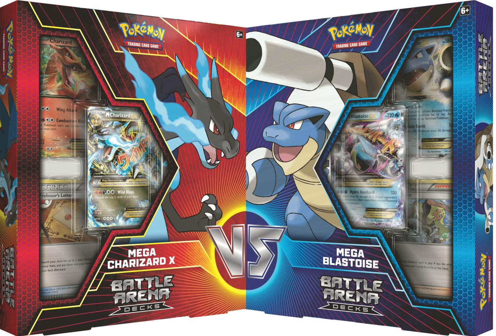 Battle Arena Deck (Mega Blastoise & Mega Charizard X) | I Want That Stuff Brandon