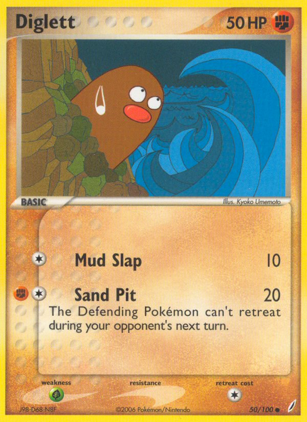 Diglett (50/100) [EX: Crystal Guardians] | I Want That Stuff Brandon