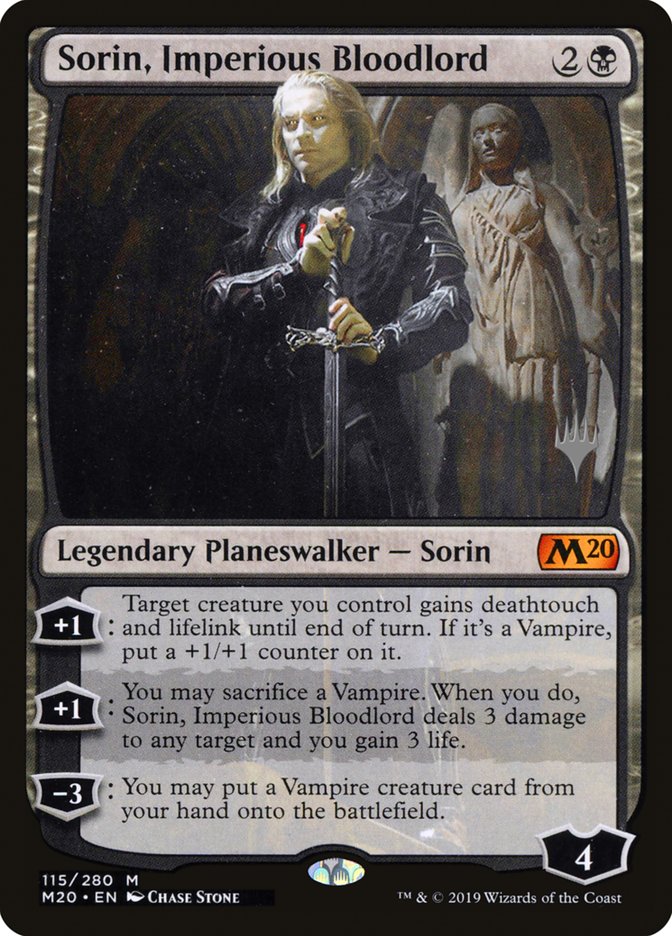 Sorin, Imperious Bloodlord (Promo Pack) [Core Set 2020 Promos] | I Want That Stuff Brandon