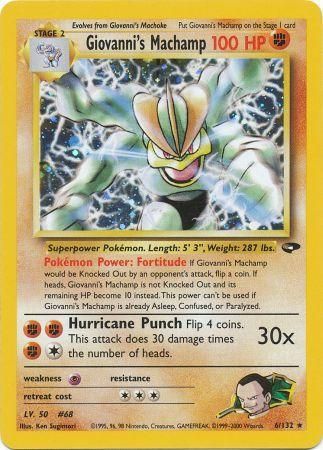 Giovanni's Machamp (6/132) [Gym Challenge Unlimited] | I Want That Stuff Brandon