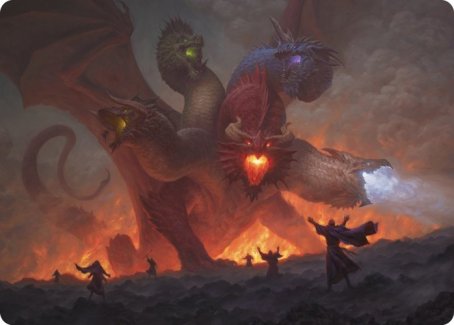 Tiamat Art Card [Dungeons & Dragons: Adventures in the Forgotten Realms Art Series] | I Want That Stuff Brandon