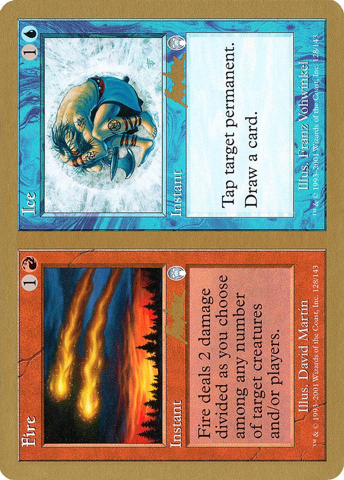 Fire // Ice (Brian Kibler) [World Championship Decks 2002] | I Want That Stuff Brandon