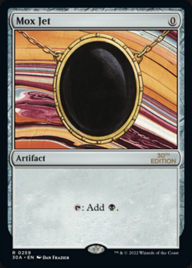 Mox Jet [30th Anniversary Edition] | I Want That Stuff Brandon