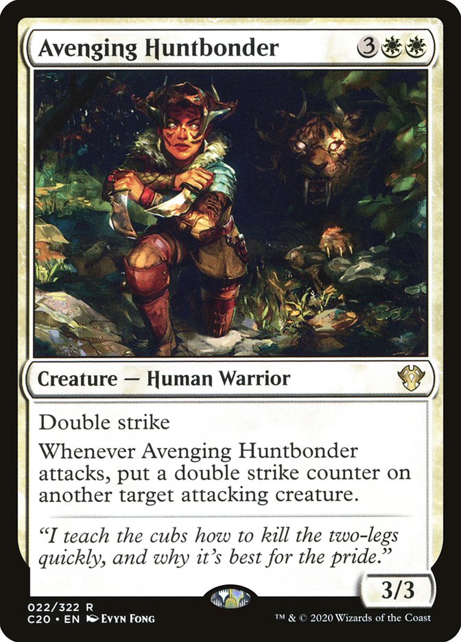 Avenging Huntbonder [Commander 2020] | I Want That Stuff Brandon