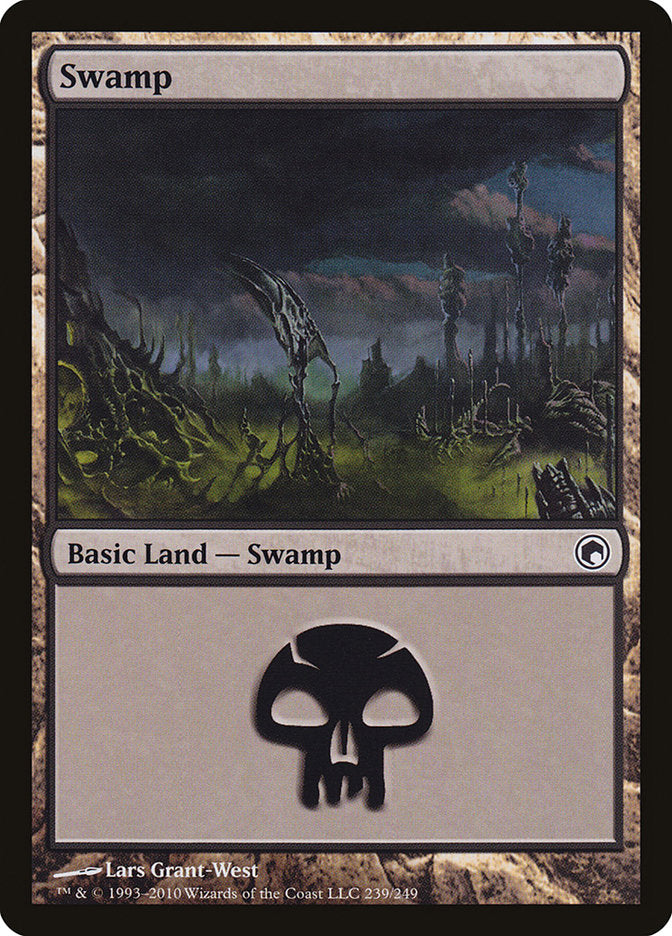 Swamp (239) [Scars of Mirrodin] | I Want That Stuff Brandon